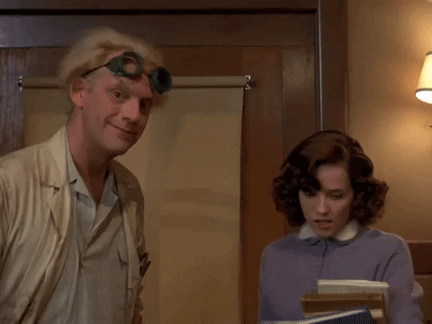 Freak Out Concern GIF by Back to the Future Trilogy