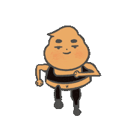 Fitness Running Sticker