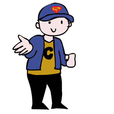 Superman Dibujo Sticker