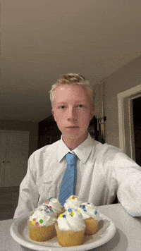 Great Gatsby Cupcake GIF