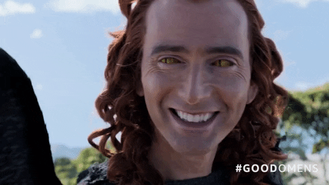 episode 1 crowley GIF by Good Omens