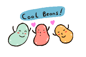 Cool Beans Sticker by cypru55