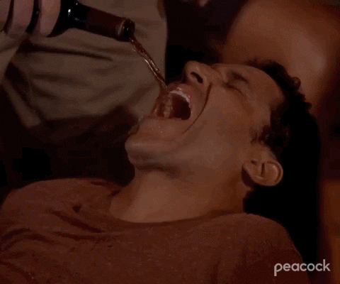 Drunk Season 8 GIF by The Office