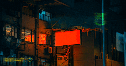hahahariz giphyupload neon glow city GIF