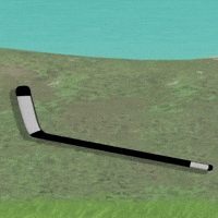 Hockey Stick 3D GIF by GT8Studios