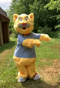 Dancing Cat Sneaks GIF by Anne Arundel County Public Library