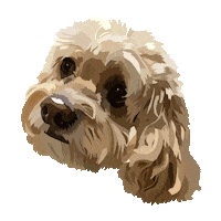 saraberman6598 love dog puppy pet Sticker