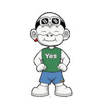 Ja Yes Sticker by Zhot
