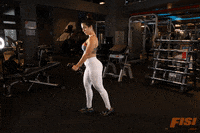 fisiculturismo biceps musculacao mulheres que treinam rosca bíceps GIF