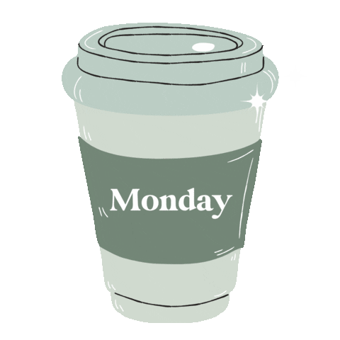 mondaygirl giphyupload coffee women monday Sticker