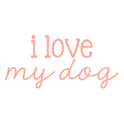chasingcarpediem love dog puppy dogs Sticker