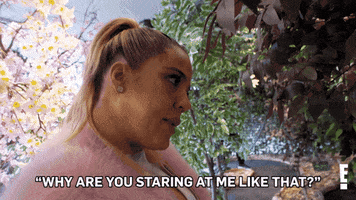 staring keeping up with the kardashians GIF by E!