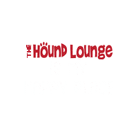 Happy Dog Sticker by The Hound Lounge