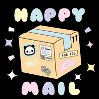 chickawaii happy kawaii post shop GIF