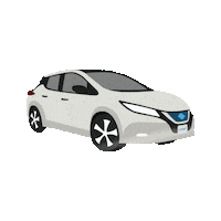 Electric Car Leaf Sticker by Nissan Argentina