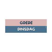 Dinsdag Sticker by DOE Support