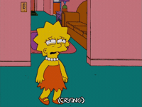 Sad Lisa Simpson GIF by The Simpsons