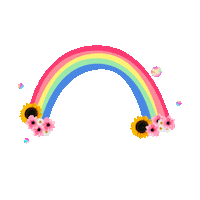 Rainbow Festival Sticker by Ultreia Vida