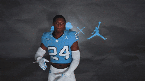 University Of North Carolina Football GIF by UNC Tar Heels
