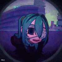 Monitoring Hatsune Miku GIF