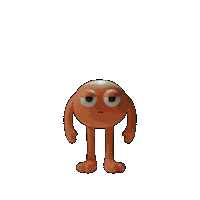 Bored Thinking Sticker