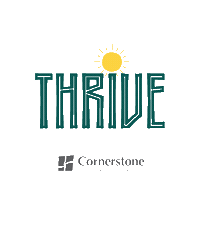 Sunshine Thrive Sticker by Cornerstone