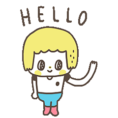 hello Sticker by MORITA_CHEN
