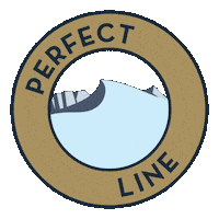 Freeride Perfect Line Sticker by Engelberg.Titlis