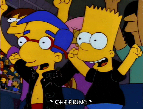 Happy Season 3 GIF by The Simpsons