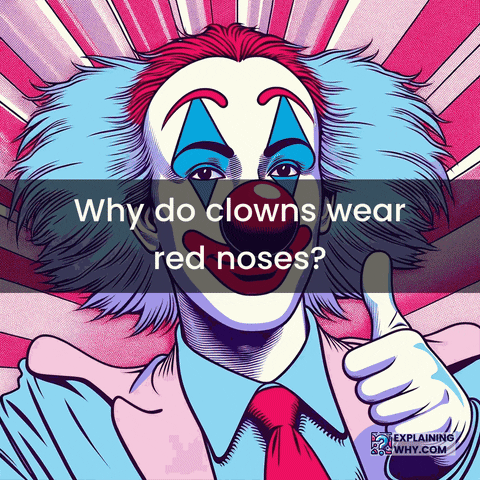 Red Nose Color GIF by ExplainingWhy.com