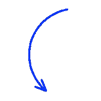 limistic blue arrow minimalist minimalism Sticker