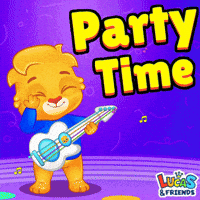 Dance Party Dancing GIF by Lucas and Friends by RV AppStudios