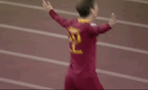 happy champions league GIF by AS Roma