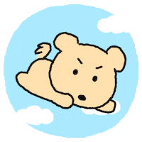Dog Flying Sticker