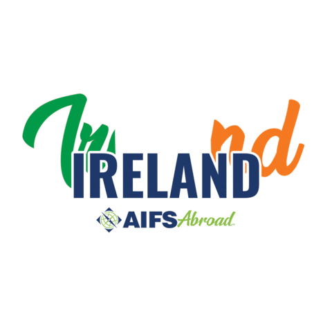 Ireland Go Abroad Sticker by AIFS Abroad | Study Abroad & International Internships