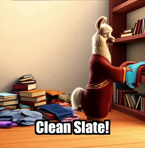 Clean Slate Cleaning GIF by dalaillamazen