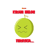 Melon Lapar Sticker by Redoxon Indonesia