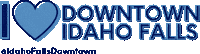IFDowntownDevelopmentCo downtown idaho idaho falls ifddc Sticker