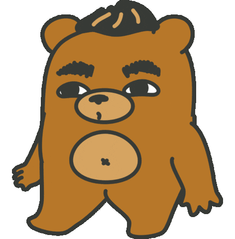 Shock Wow Sticker by maludbear