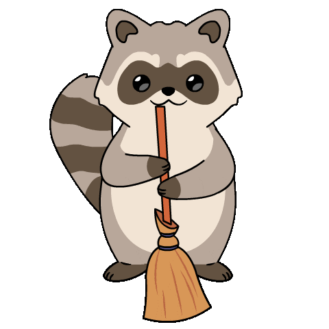 Bitcoin Cleaning Sticker by Ordinary Frends