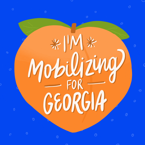 Mobilizing Georgia Peach GIF by Creative Courage