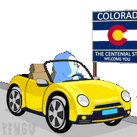 Travel Driving Sticker by Pudgy Penguins