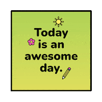 Pop Out Today Is The Day Sticker