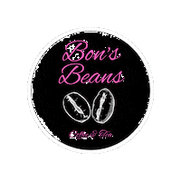 Coffee Beans Sticker by Lady Parts