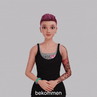Avatar Gebärdensprache GIF by Sign Time - SiMAX