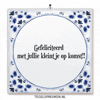 Baby Wijsheid GIF by Tegelspreuken.nl