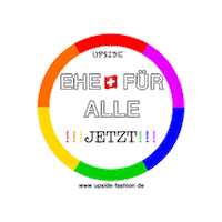 UPSIDE-Fashion fashion rainbow switzerland schweiz Sticker