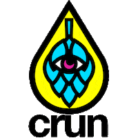 CrookedRun beer blink sterling leesburg Sticker