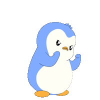 Angry How Dare You Sticker by Pudgy Penguins