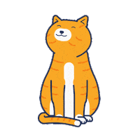 Cat Playing Sticker
